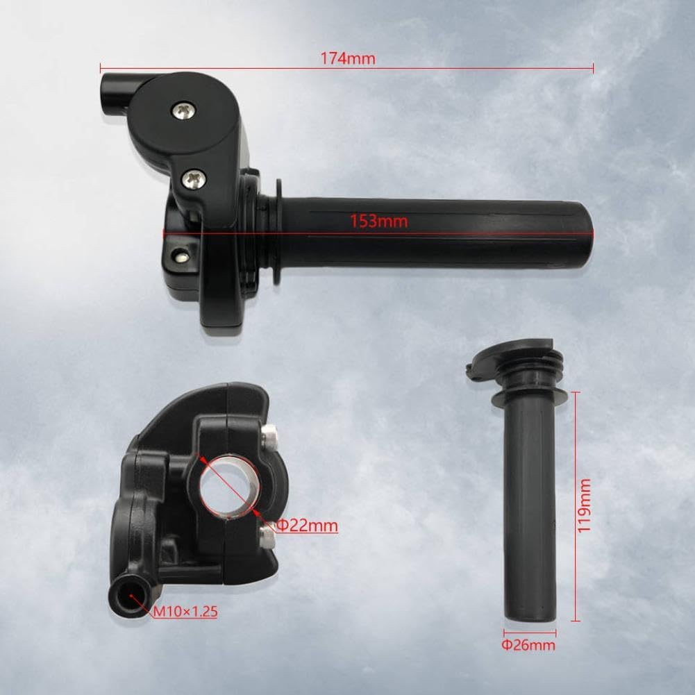 Motorcycle Throttle Turn Grip Handlebar Accelerated Quick Twister Handle Grips 7/8 Inch 22mm Motocross ATV Offroad