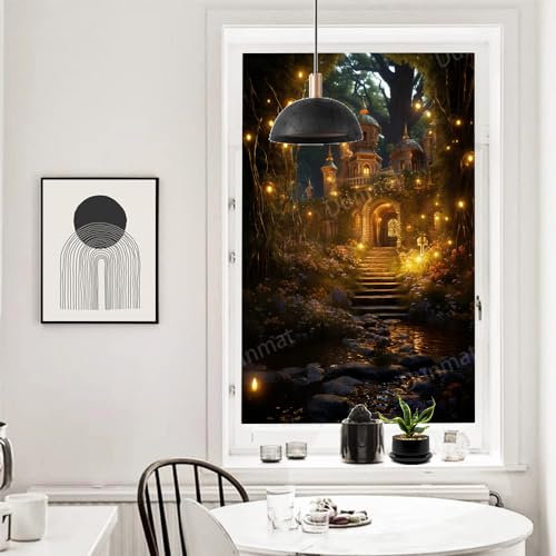 Vinilo adhesivo para ventana estilo vitral, 17.7x23.6 in miniatura 5