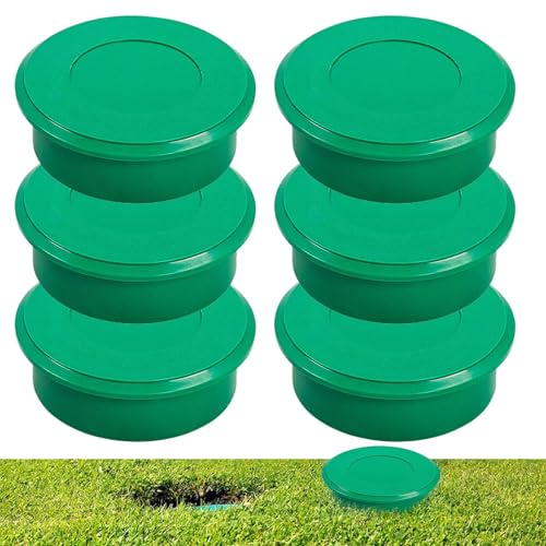 Insert pour trou de golf étanche qui protège la pelouse contre la pluie