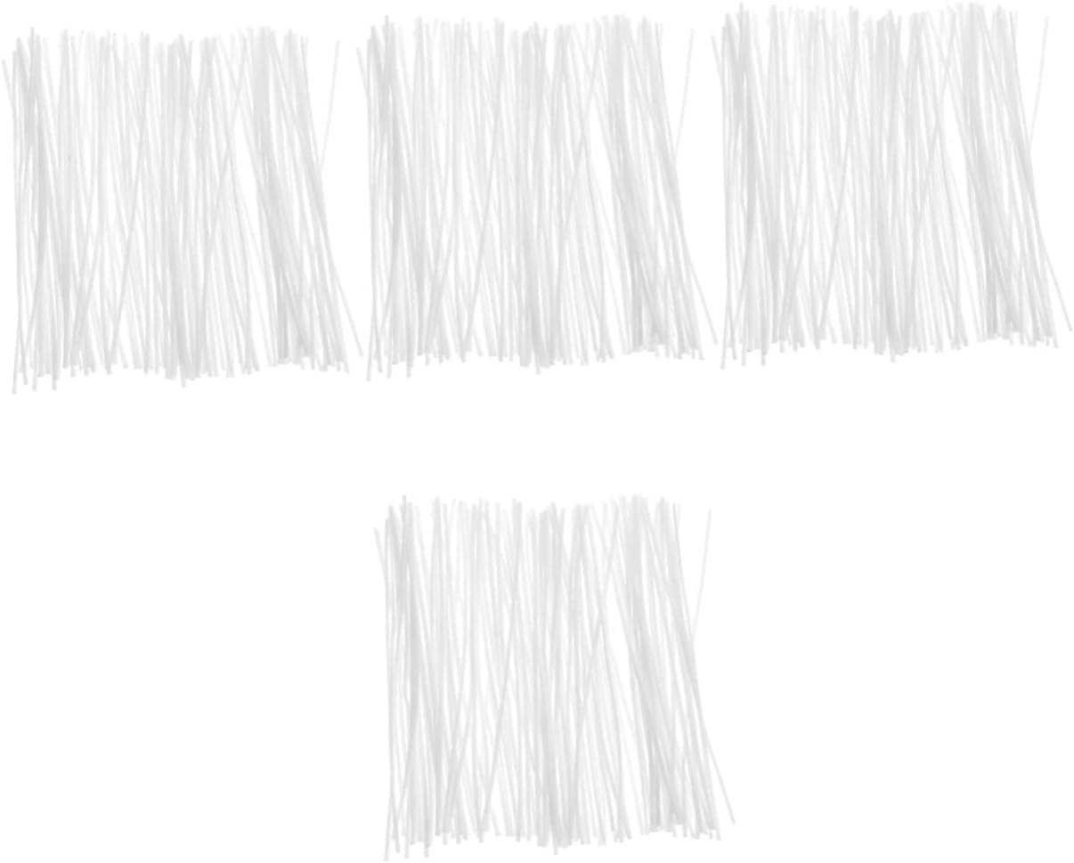 EXCEART 400pcs Cotton Candle Wicks for DIY Wick Replacement Long for Candle Making