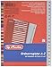 Produktbild Herlitz 10841906 Register A-Z, 14,8 x 21 cm, PP mit Eurolochung, grau
