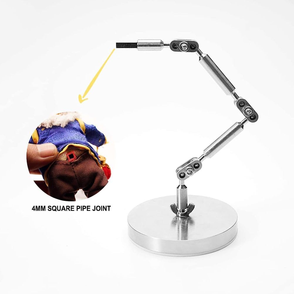 Zestawy do animacji poklatkowej, ramię z metalowymi szkieletami figurek marionetek DIY do ruchu przegubowego, narzędzie do obsługi twornika dla hobbystów i studiów z 3 złączami