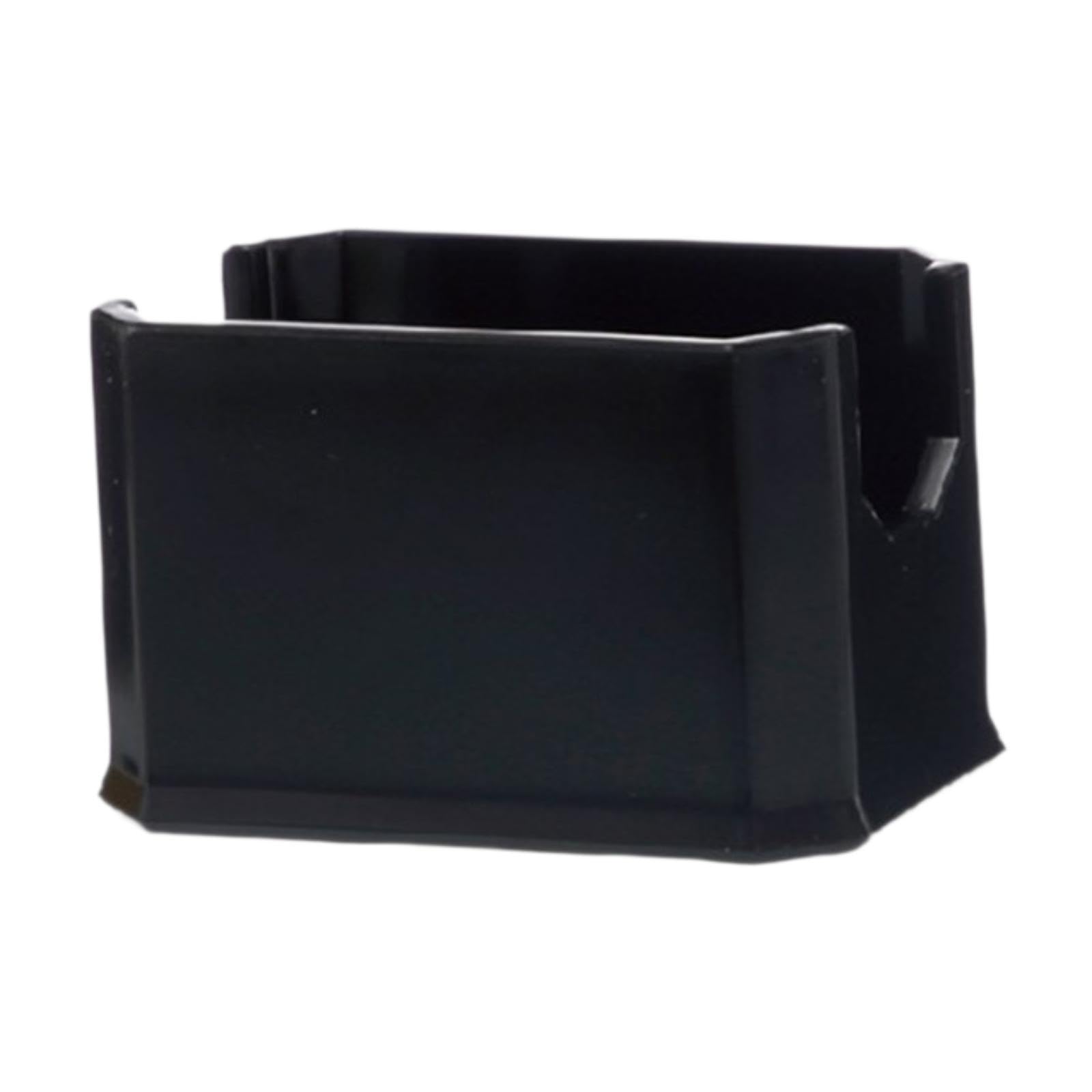 UJEAVETTE Sugar Packet Holder Sugar Packets Caddies Sugar Caddies for Cabinet Kitchen Home 8.2x5.2x5.1cm Black-picture-18