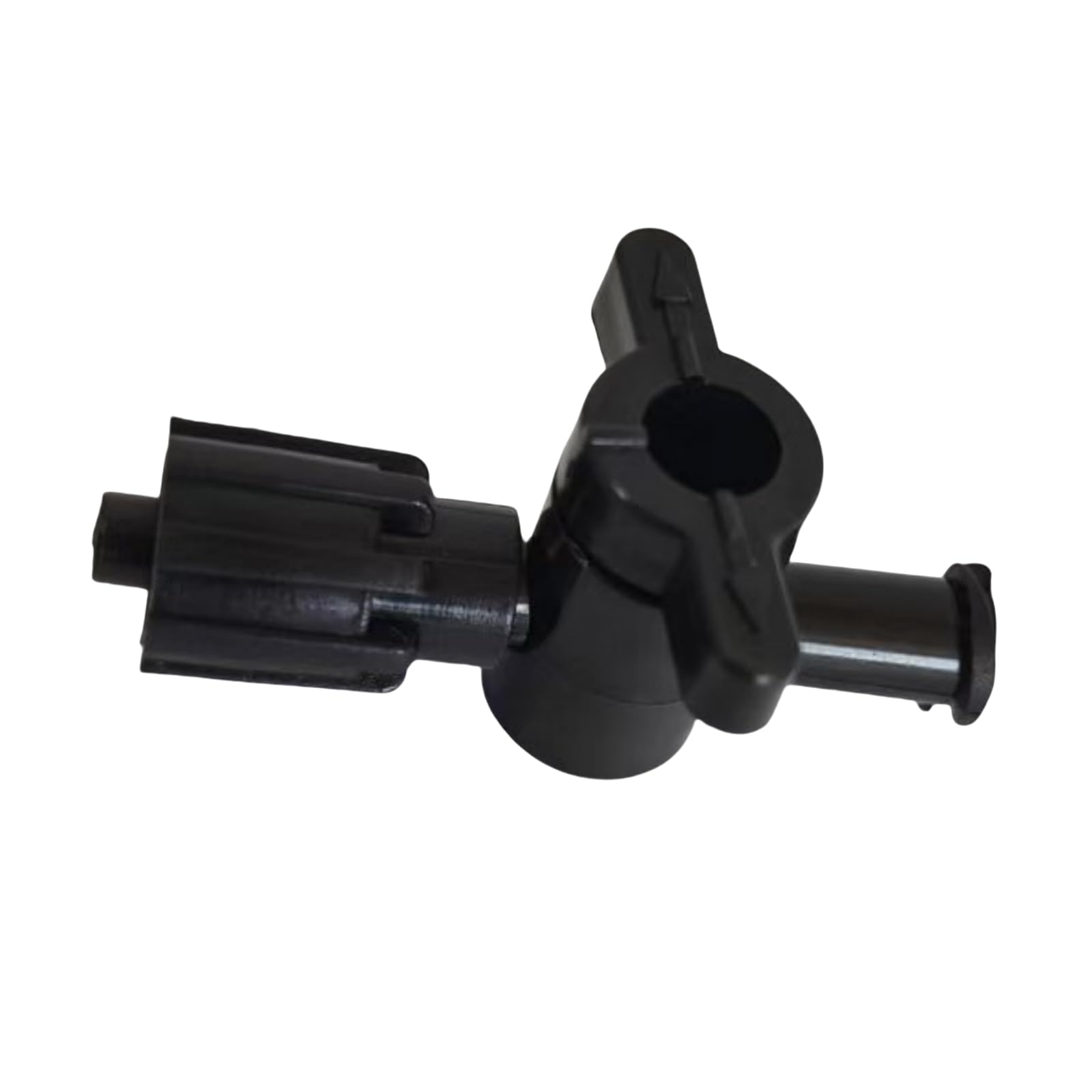 Paquete de 20 llaves de paso de 2 vías for transferencia e impresión de fluidos, interruptor de plástico reutilizable de PP duradero con tapa de bloqueo(Black)