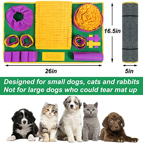 Tapis à renifler chiens jouets interactifs anti-glouton stimulation mentale - 3