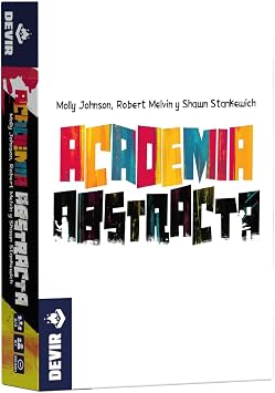 Devir - Abstract academy, strategic board game for 2-4 players, artistic theme, from 8 years old, 30 minute games - Spanish version