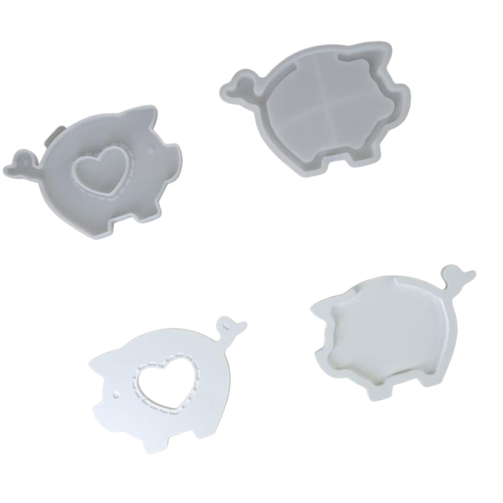 Limtula Silicone Piggy Money Holder for Craft Plasters Casting and Home Decoration Projects Piggy Garden Decoration