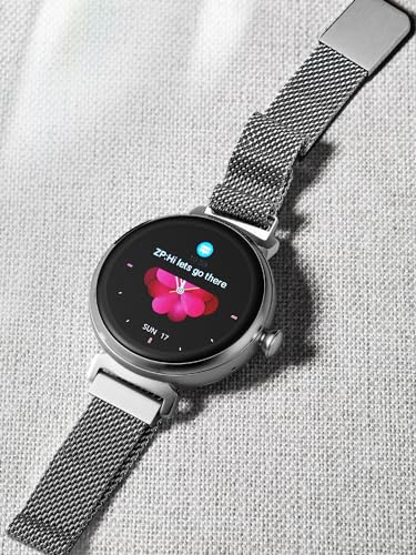 Easyfone DM70 Minimalist Fashion Smart Watch For Women (Answer/Make Calls), World Smallest Round 1.04 Inch Amoled Screen Fitness Tracker thumb #5