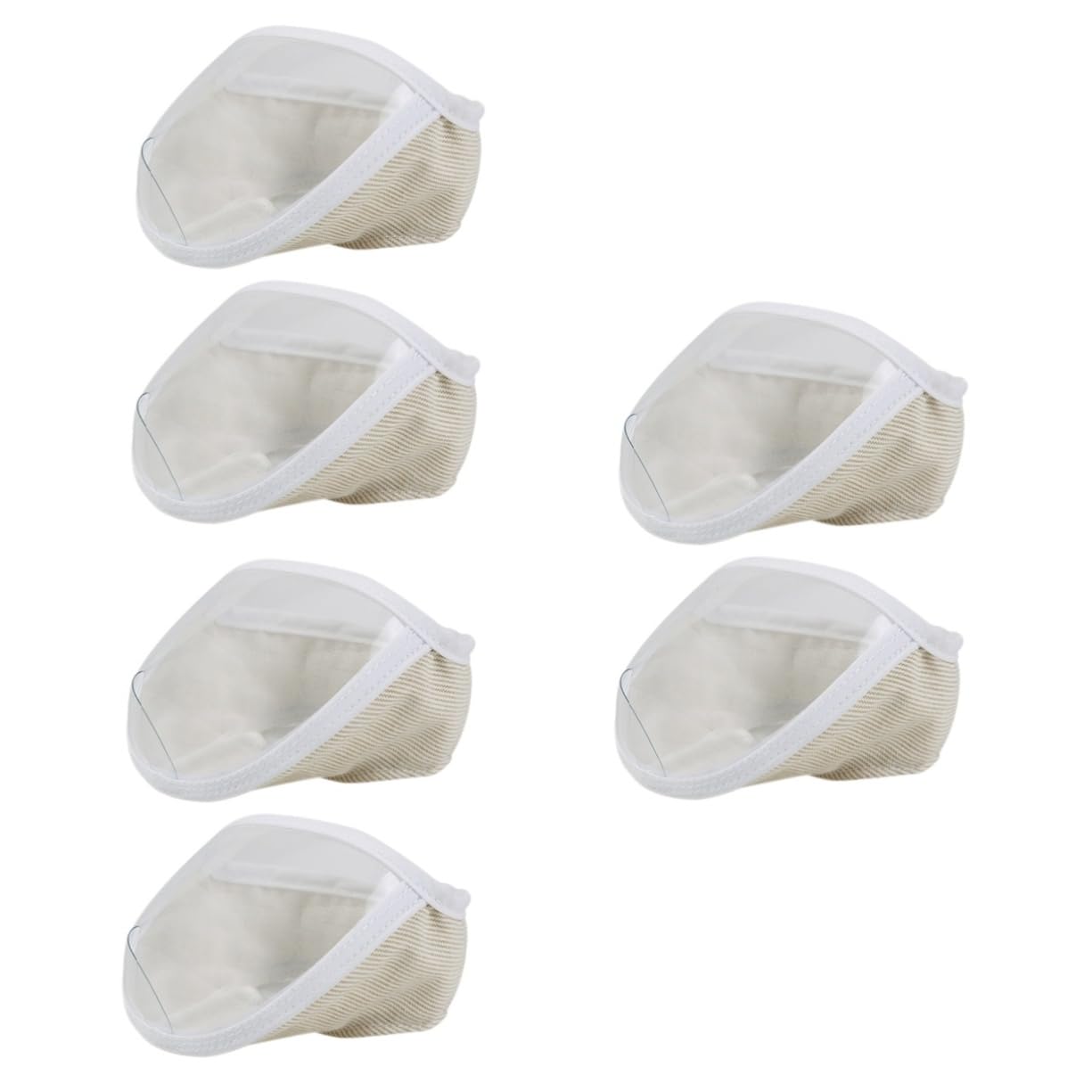 Toddmomy 6 Piezas Casco Protector para Gatos bozal de Malla de Gato Cubierta de Gato bozal portátil para Gatos bozal portátil para Gatitos cosmético Accesorios Venda Boca de Gato Novio