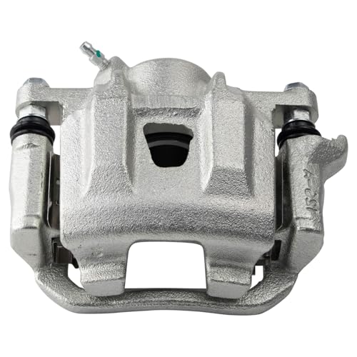 Image of TRQ Rear Left Brake Caliper w /Bracket Drivers Side