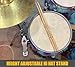 HAIRIESIS Hi hat stand,cymbal stand,hat cymbals stand,high hat stand with smooth pedal,practice high hat fits 8'' 10'' 12'' 13'' 14'' 15'' 16'' 18'' 20'' Hi-Hat Cymbal