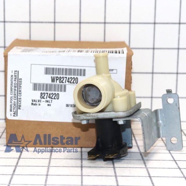 WP8274220 Dishwasher Water Inlet Valve
