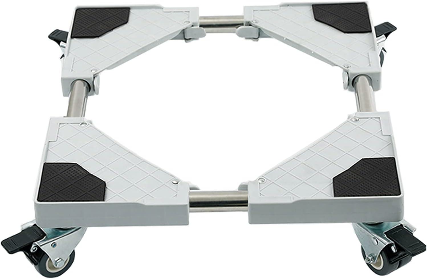 Multi-Functional Furniture Dolly Roller Base Adjustable Movable Base Refrigerator Stand for Washing Machine Refrigerator and Dryer (4 Wheel)