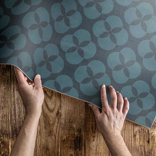 Tapis d'extérieur jardin terrasse balcon rectangle 80x120 cm en PVC imperméable