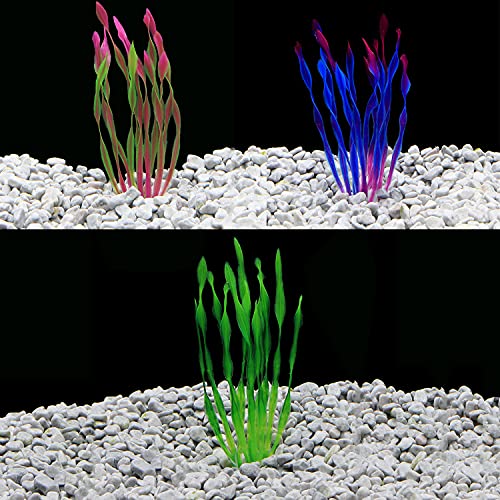 Eviwill 16 Pieces Aquarium Decorations Coral Castle Fish Tank Decorations Accessories Betta Fish Cave Hideout Barrel Plastic Plants Artificial Starfish Ornament Anemone Multi-Colored Mj210420 #TOP6
