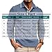 Men's Shirt Long Sleeve Polos Shirts for Men Fashion Button Down Slim Fit Loose Tshirts Fall Winter Golf Blouses Outfits Mens Green