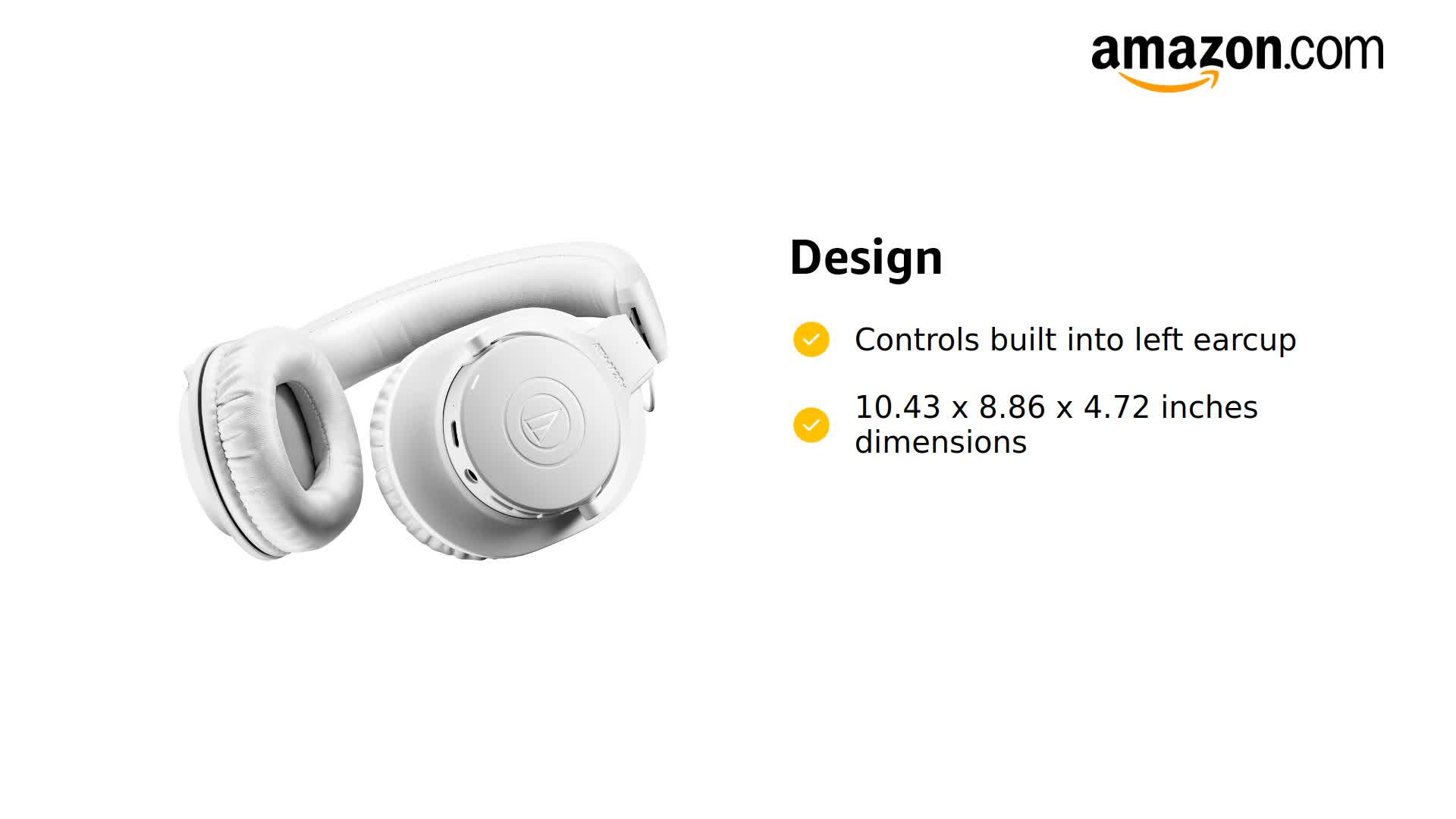 Amazon.com: Audio-Technica ATH-M20xBTWH Wireless Over-Ear