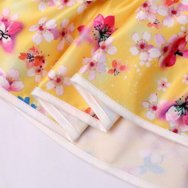 Image of Niren Enterprise Multipatteren Baby Girl's Knee Length Frocks with Digital Prints