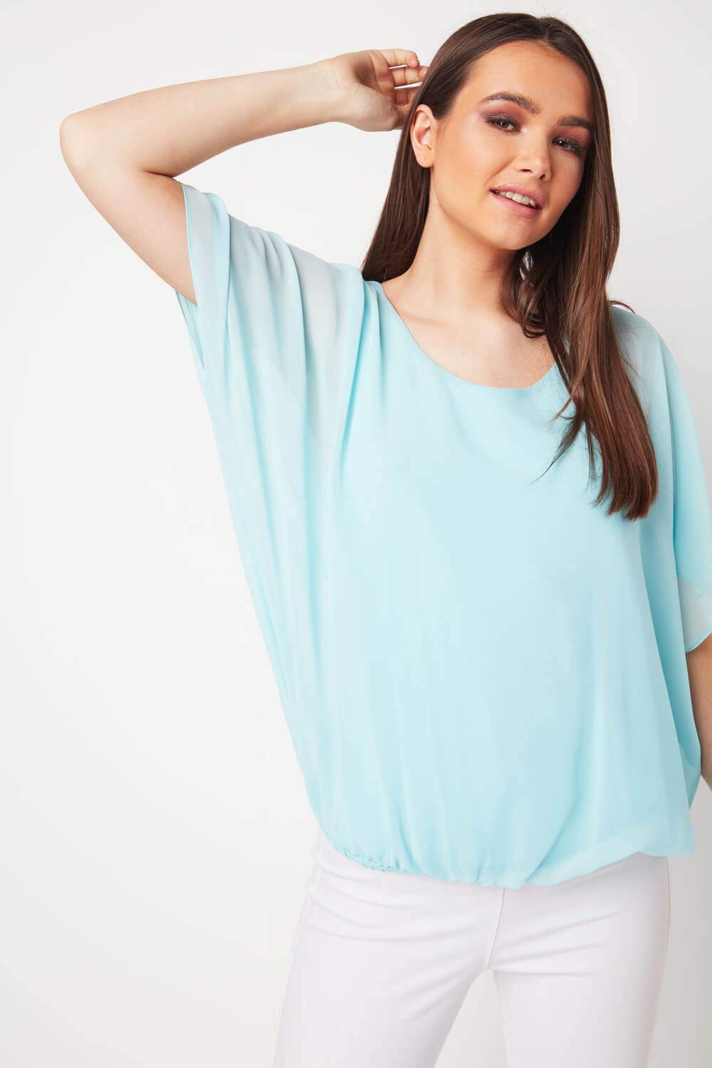 bubble hem tops amazon