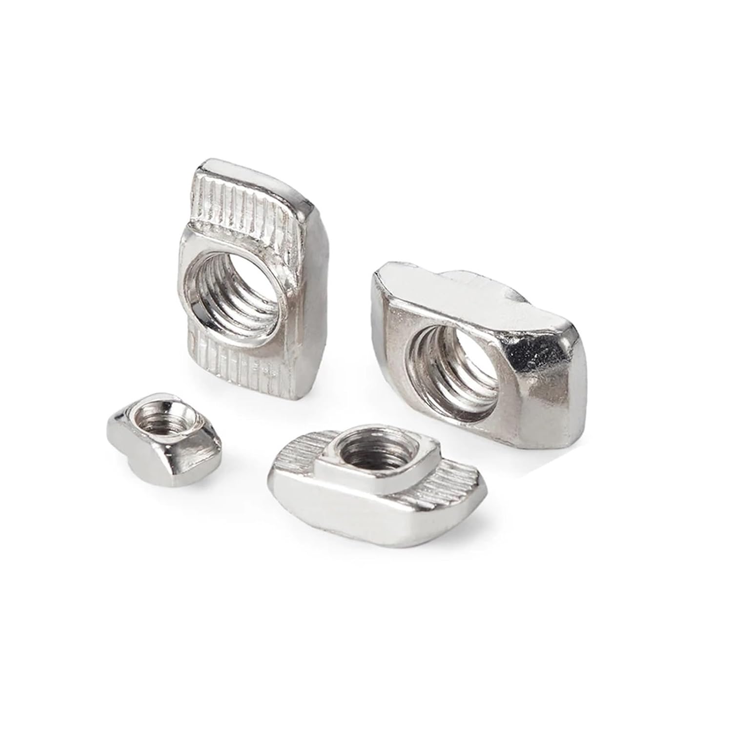 M3 M4 M5 M6 M8 M10 Slot T-nut Sliding T Nut Hammer Drop in Nut Fasten Connector for Aluminum Extrusion 10/20/ 50pcs(EU30- M4 (20pcs))