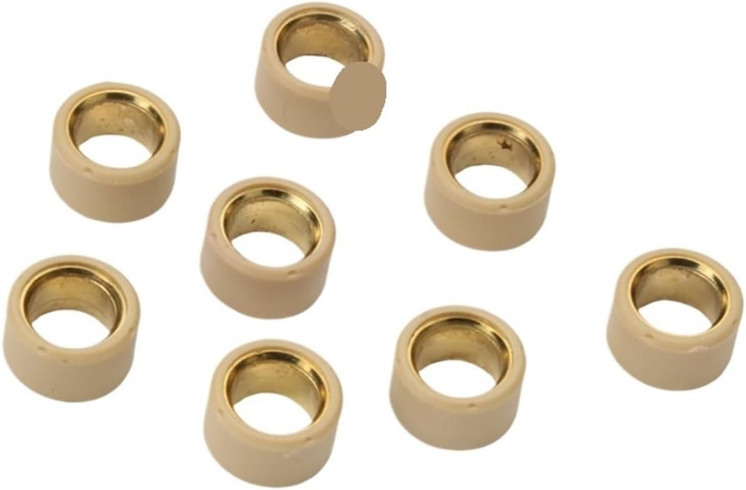 8PC Racing YP250 Variator Roller 9g 13g 14g Weights 20x12mm Fit For Yamahaa 250(GRAY)