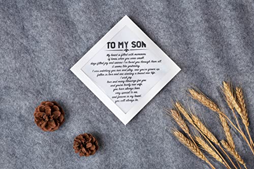 Wishprom UNKNOWN Wedding Handkerchief To My Son Gift From Mom Or Dad thumb #4