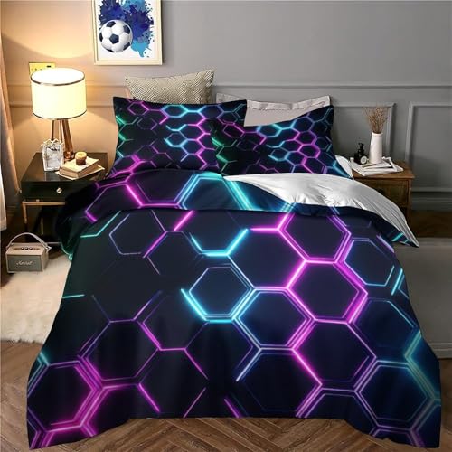 Housse de couette microfibre hypoallergique ultra douce imprimé grenouille - 6