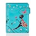 Produktbild Shagwear Junge-Damen Geldbörse, mädchen geldbeutel Verschiedene Farben und Designs: (Schmetterling Oase Aquamarin/Butterfly Oasis)