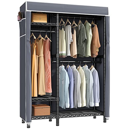 Revolutionize Your Closet With This Amazing Clothing Rack With Wheels
