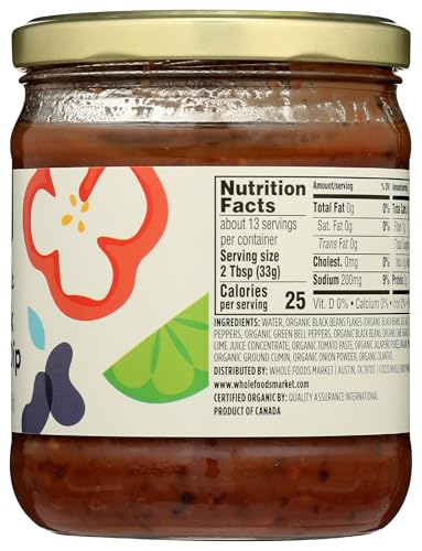 365 by Whole Foods Market, Organic Black Bean Dip, 15 Ounce - Thumbnail 3
