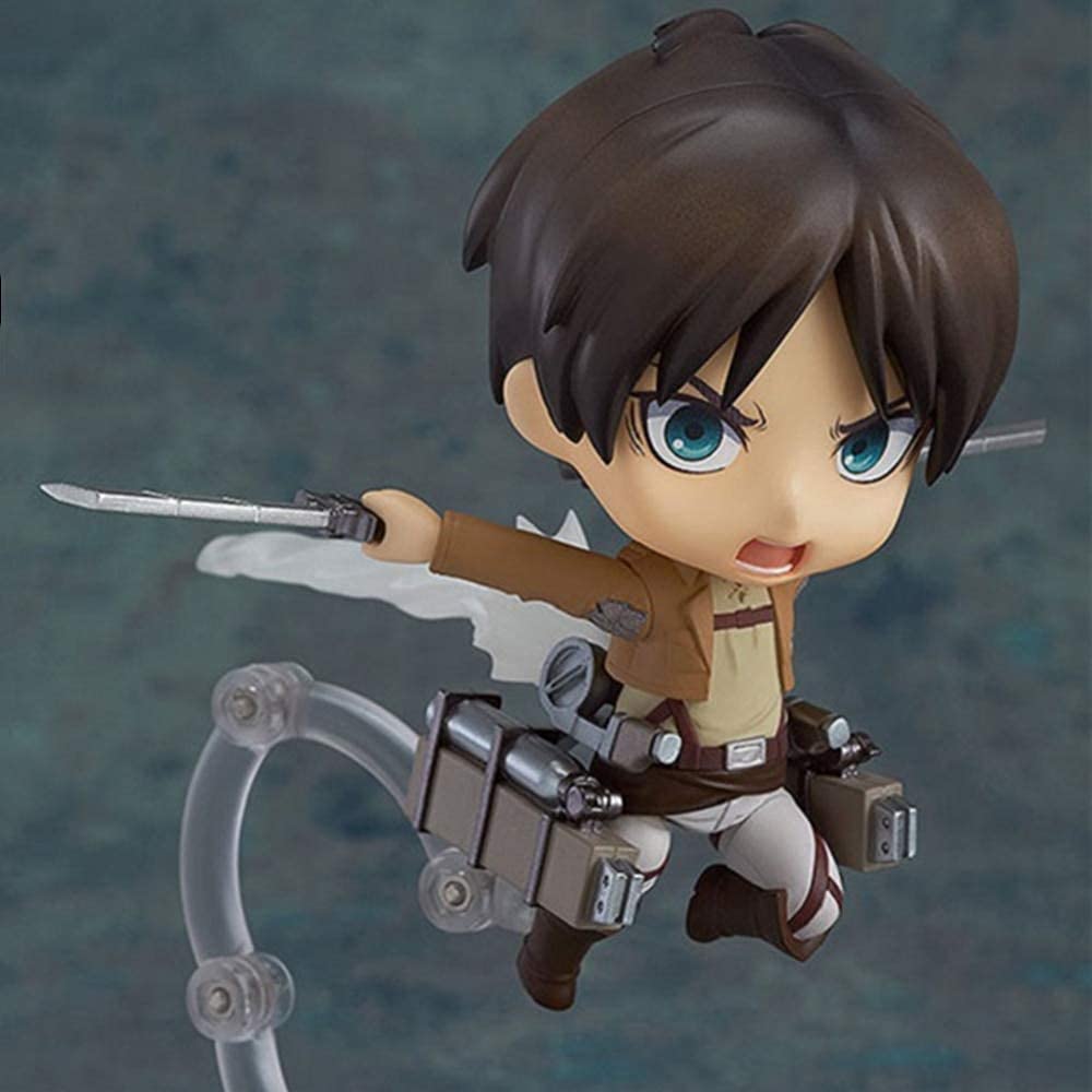 Buy Jin Chuang Anime Figure Attack on Titan Figures Eren Yeager Q Ver. Action Model Figurines