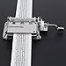 30 Note Tape Hand Crank Mechanical Musical Box Movement + Hole Puncher+ 20 Blank Strip Tapes DIY Your Songs with Tool Kit