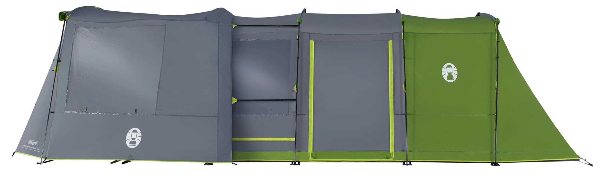 Coleman Porche Cerrado para Tienda de campaña Victoria Falls 4 | Extensión Frontal para Mayor Espacio habitable y de Almacenamiento | Impermeable 3000 mm | Varillas de Acero | Montaje rápido