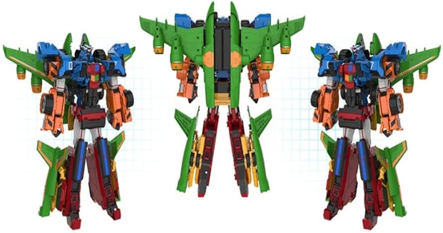 Amazon | トボットV4段合体キングフォートラン合体ロボット変身