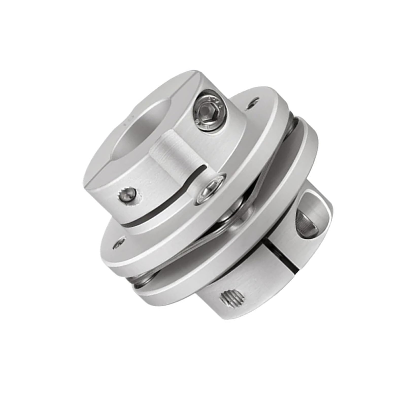 Accouplement à diaphragme à bride simple et double en alliage d'aluminium D56 L45mm(10X16)
