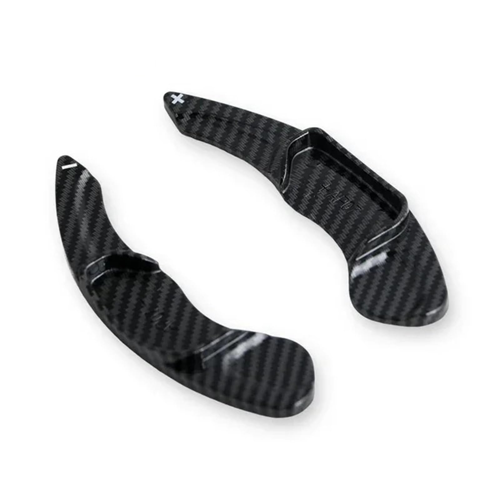 PLMNHSS Car Steering Wheel Shift Paddle Blade for for Mondeo for MK5 for Wagon for Taurus for S-MAX for Galaxy for Edge for Fusion Car Steering Wheel Paddle(Carbon Black)