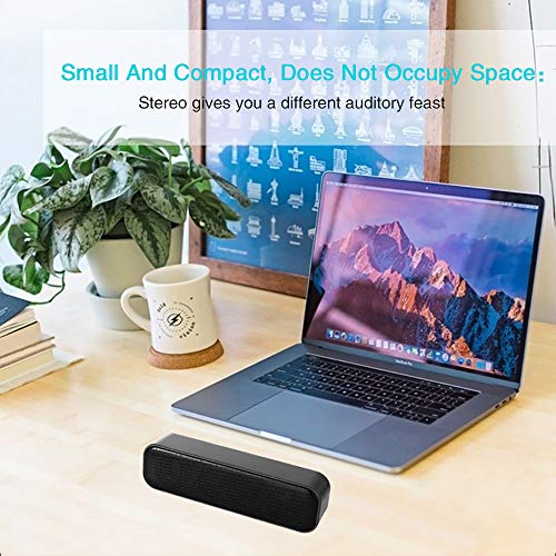 KKshop Altoparlante USB per Computer, Mini
