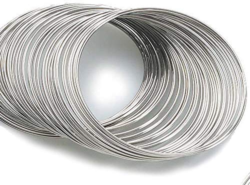 Memory Wire Large Bracelet Coil Staineless Steel 42243
