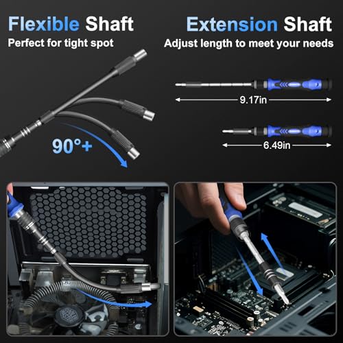 STREBITO 142-Piece Precision Screwdriver Set