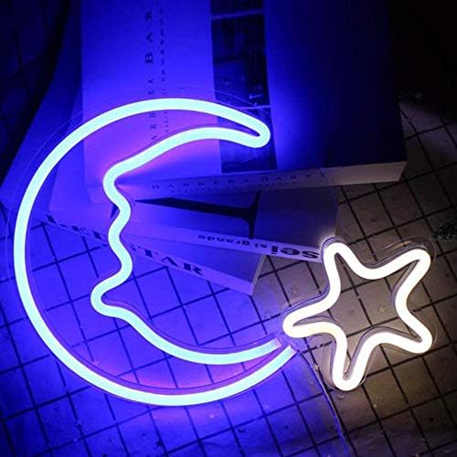 Rosnek Neon Wall Light,Rosnek Neon Signs Large for Wall with Durable Acrylic Panel,USB Powered LED Neon Light Sign Wall Decor for Bedroom, Kids Room,Bar,Party,Gift,Wall Decoration