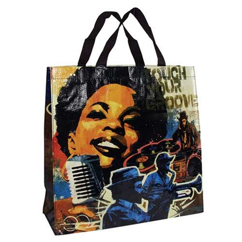 Blue Q Touch Your Groove Shopper Bag