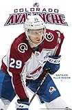 Trends International NHL Colorado Avalanche - Nathan MacKinnon Feature Series 23 Wall Poster, 34L x 22.4W, Unframed Version