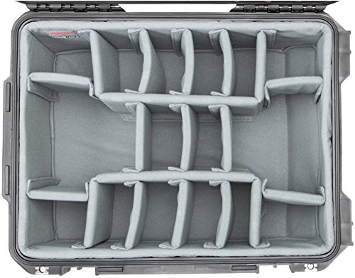 Maleta profesional para cámara SKB 3i-2015-10PT negra/gris miniatura 4