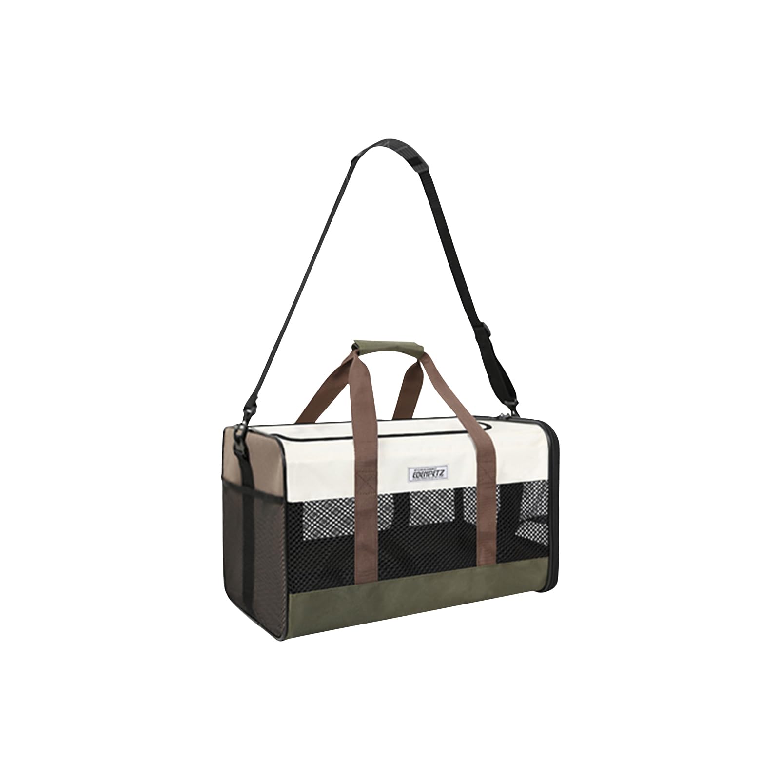 Galatée Transportín para Mascotas, Transportín para Perros Aprobado por Aerolíneas, Bolsa Transpirable y Portátil para Gatos, Ideal para Paseos Al Aire Libre, Senderismo y Viajes(Blanco)