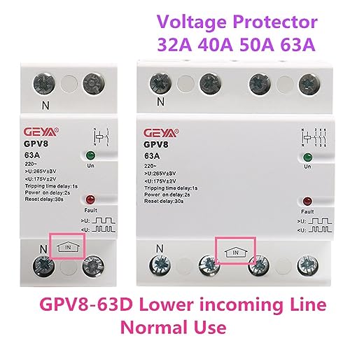 Protecteur de sous-tension GPV8 contre les coupures et variations 220V - 6