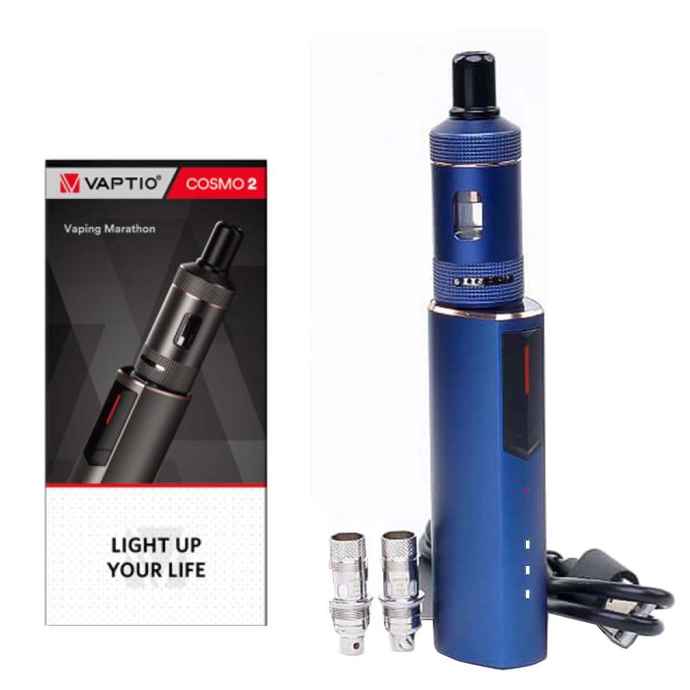 VAPTIO COSMO2 Vape cigarette électronique kit complet avec 2,0 ml Atomiseur  2PZ Cosmo Résistance 0,