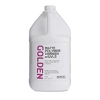 Algopix Similar Product 1 - Golden Polymer Matte Varnish with UVLS