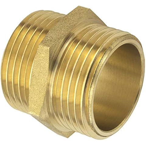 SHYNE 3/4 Inch Brass Double Nipple Cover