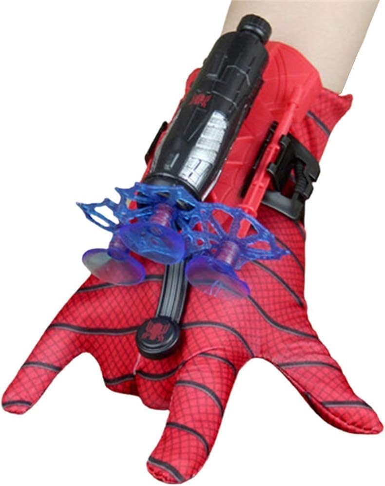 Miniatura 5 de Syryia Guantes de araña, tirador de tela para hombre, juguete lanzador de muñeca, juguetes educativos divertidos para niños, regalo de cosplay de
