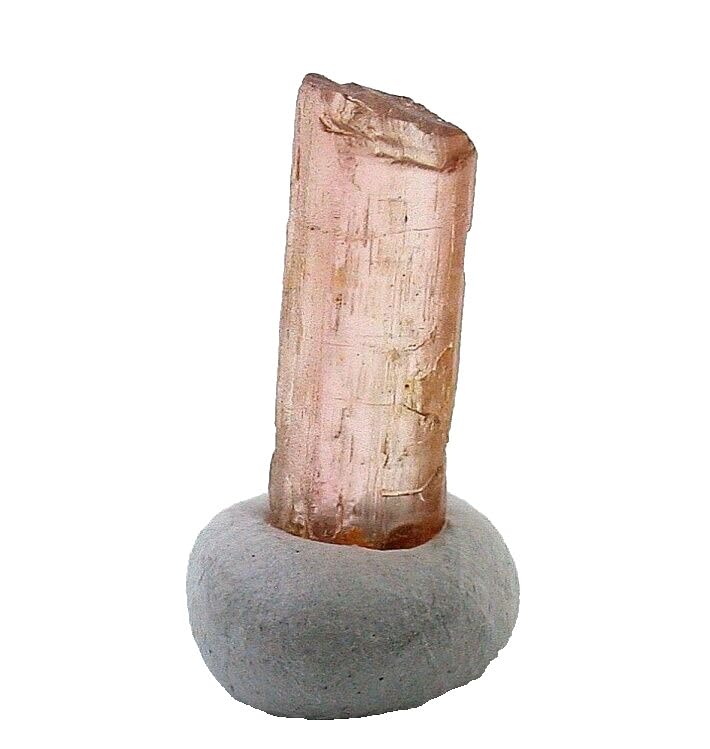 1.39 Gram 6.95 Carat Brazilian Highgrade Pink Tourmaline Specimen Crystal TSC22